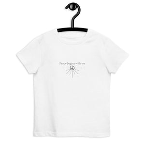 Peace || Organic cotton kids t-shirt